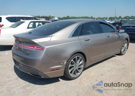2018 Lincoln Mkz Hybrid Premiere из США, поврежденный, VIN 3LN6L5KU7JR605287